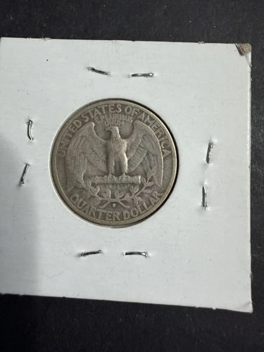 1932 Washington Quarter 90% Silver Philadelphia VF Circulated