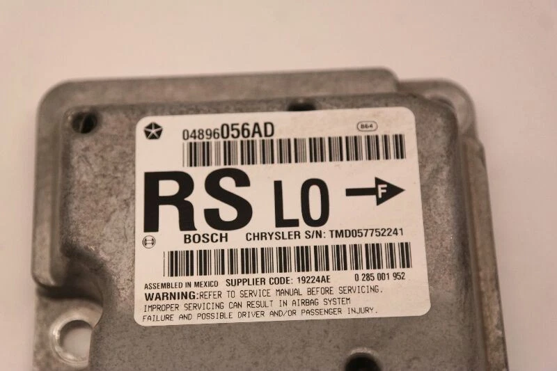 Dodge Caravan 2006-2007 unidad de módulo de control de bolsa A OEM Foto 3 de 4