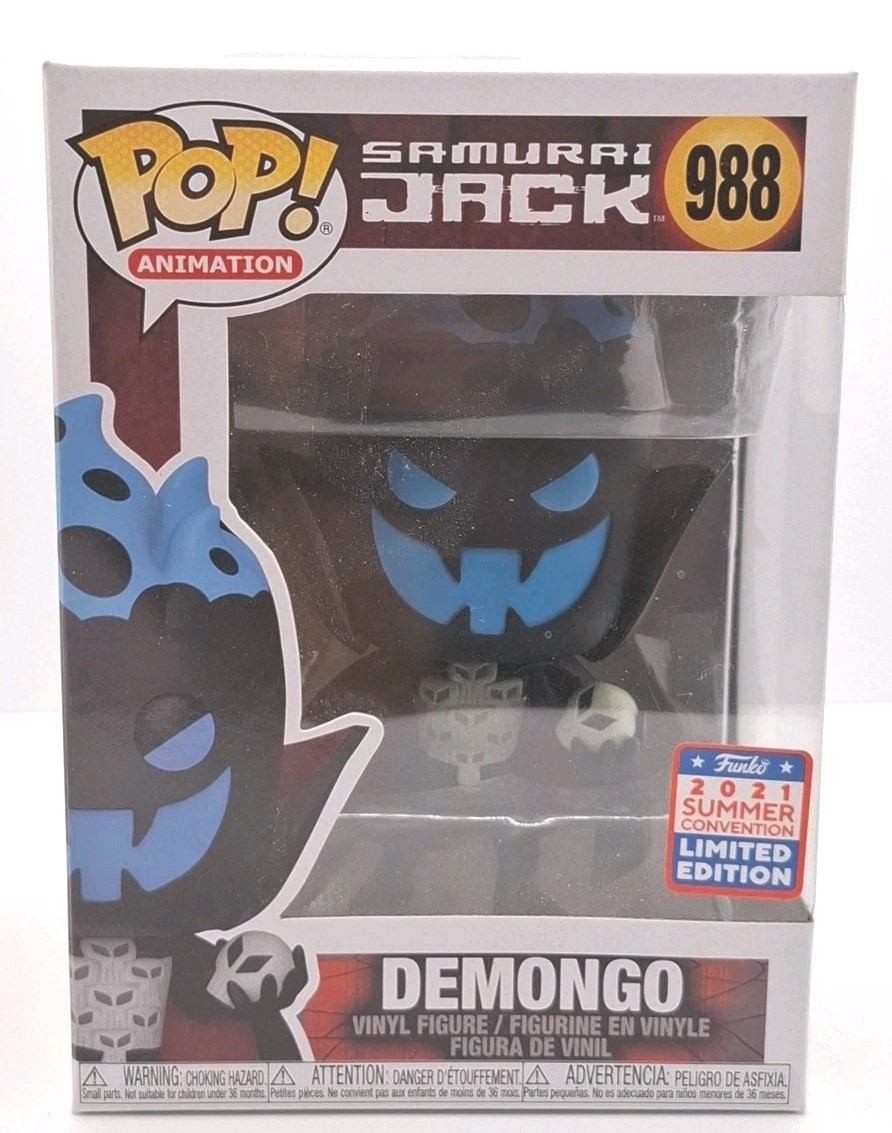 Funko Pop Vinyl Demongo 988 Samurai Jack 2021 Summer Convention Exclusive