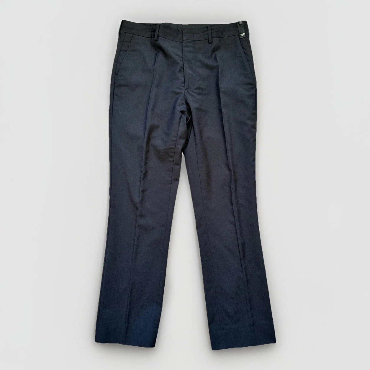 Pantalone uomo Fendi nero lana 46 30