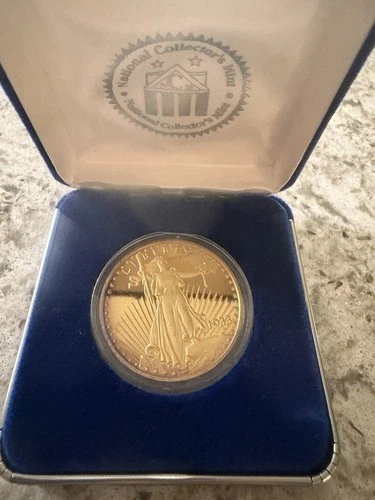 Copper 1933 Gold Double Eagle National Collector's Mint Proof Tribute Coin w/COA