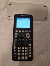 TI-84 Plus CE Graphing Calculator - Black - Tested & Working + Slide Cover