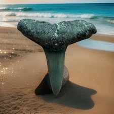 Lemon Shark Tooth Ultra Rare Collectors Piece Don’t Miss This! 1”