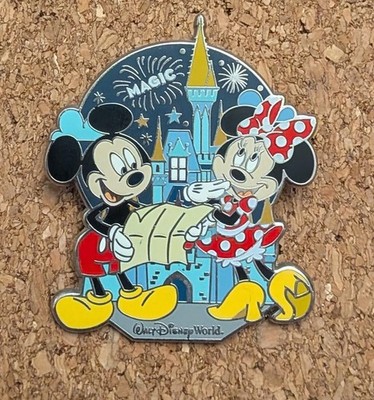 Disney Pin Mickey & Minnie Grow Up Young WDW Castle 2018