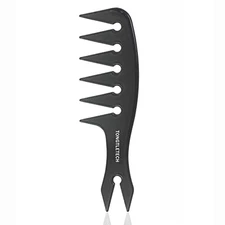 Texture Comb – Men Hair Wide Tooth Combs Styling Brushes Grey Texture Comb