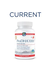 Nordic Naturals ProDHA 1000 Potent Support for Brain Nervous System 60 EXP 12/27
