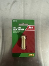 ACE 160 grados Visor de puerta con lente de latón macizo #5298849
