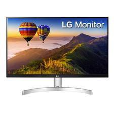 LG 27" FHD IPS 1080p Monitor 75hz 1ms AMD Freesync Borderless White 27MN60T-W