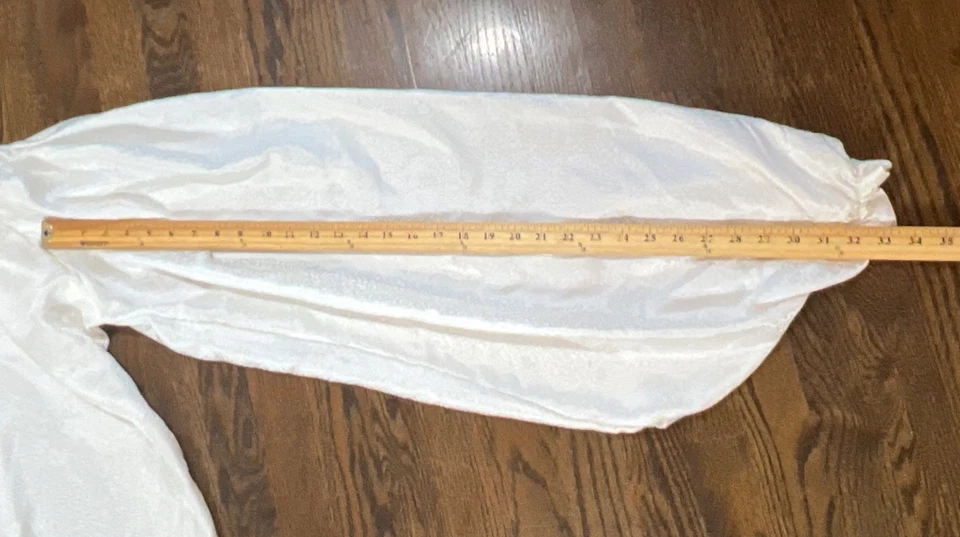 Vestido Sofi’s Stitches Casa Renacimiento Medieval 100% Seda (4XL) EE. UU. Transpirable Foto 4 de 4