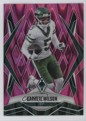 2025 Panini Phoenix Pink Seismic 46/75 Garrett Wilson #52 1k9t