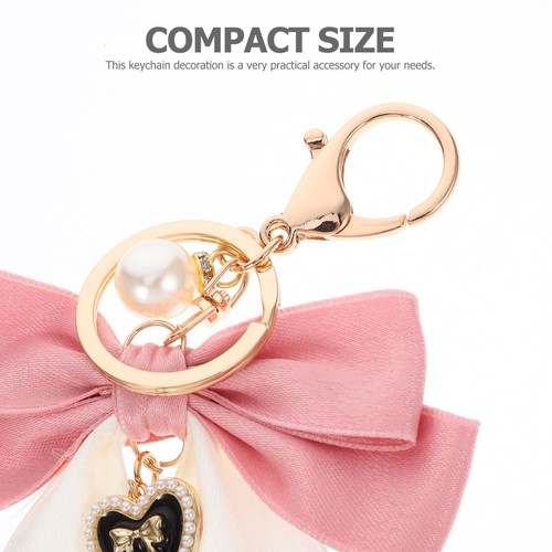 Key Accessories Car Keyring for Women Bow Keychain Man Charm Purse - Picture 11 of 12