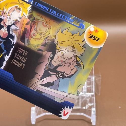 Tarjeta de obleas de dragón Trunks No.351 anime JAPÓN japonés Shounen salto sin envío - Imagen 3 de 6