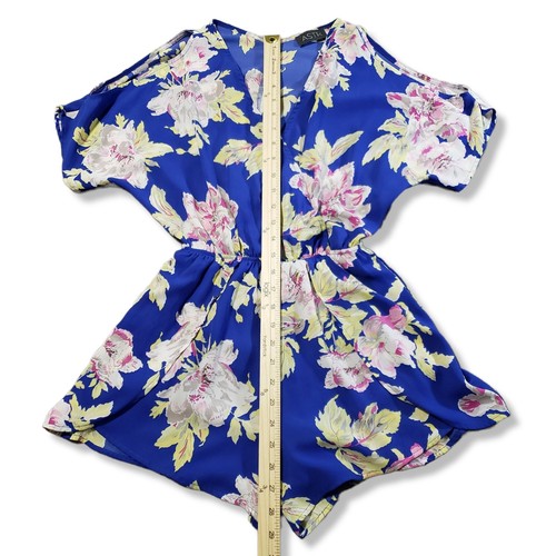 ASTR The Label Cold Shoulder Surplice Womens Romper Size Extra Small ( XS ) - Picture 12 of 12