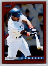 Raul Mondesi 1996 Score Dugout Collection BASEBALL #7 Los Angeles Dodgers