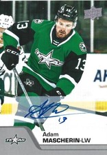 Adam Mascherin #122 - 2020-21 AHL - Base Autographs
