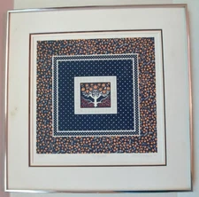 Beverly Glazier " Signed & Numbered Art Serigraph Vintage 80's