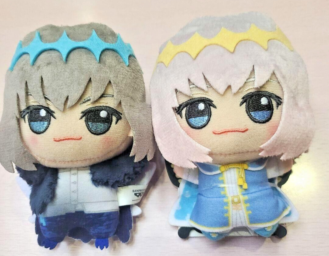 Fate/Grand Order Chibigurumi vol.3 y 4 Muñeco de Peluche Oberon Vortiger Oberon Set 2