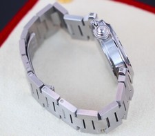 Pasha De Cartier 35mm Date Pink Salmon Dial Stainless Steel Automatic Watch 2475 11