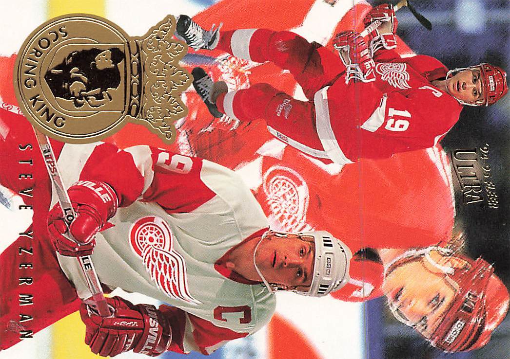 1994-95 Ultra #7 Steve Yzerman Scoring Kings