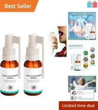 Herbal Lung Cleansing Spray - Deep Penetration Mist for Lung Health 2 PCS 