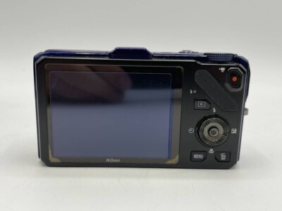 Nikon COOLPIX S9300 Blue Digital Camera 16.0MP 8x Optica Zoom From