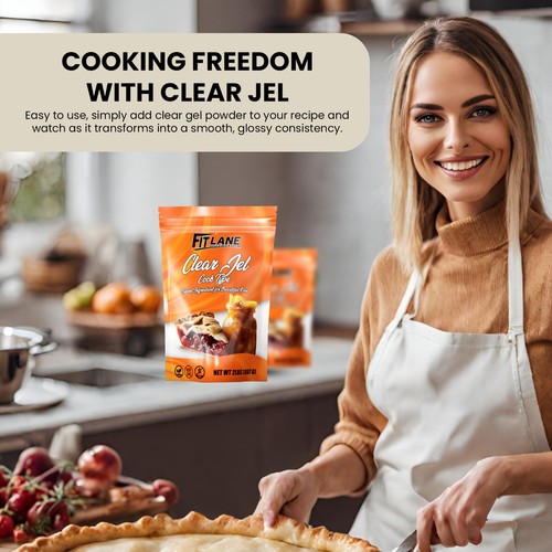 Klares Gelee zum Einmachen 4 Pfund - Kochen Typ Maisstärke Pulver für Füße und Backen - Bild 5 von 12