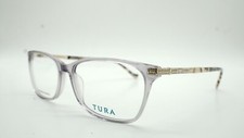 NEW TURA R 232 GRY ANIMAL PRINT GRAY DESIGNER AUTHENTIC EYEGLASSES 57-16 145