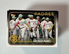 2024 Topps Series 1 San Diego Padres 164 Card Team Lot