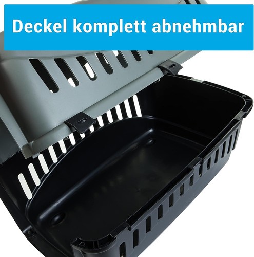 2er Set Katzenbox Hundetransportbox Hundebox Hundetasche Autotransportbox - Bild 5 von 5