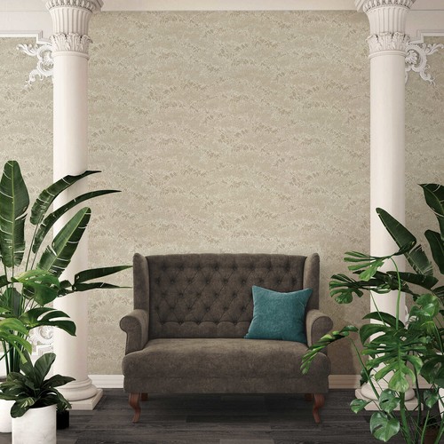 Profhome 369724-GU Natur Tapete Floral matt grau silber beige 5,33 m2 - Picture 4 of 7