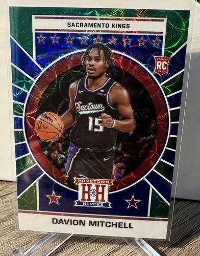 2021 Chronicles Hometown Heroes Green /44 Asia Davion Mitchell #654 Rookie