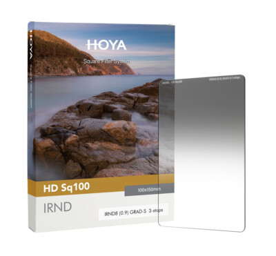 HOYA HD SQ100 IR ND8 (0.9), Gradual Filter, 100x150mm, Verlaufsfilter, Glas, NEU
