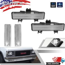 All Clear Front Corner + Turn Signal Lights for 83-94 Chevy Blazer & 82-93 S10