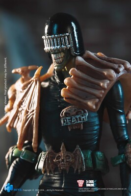 1/18 Scale Judge Dredd Judge Death PX Exquisite Mini Figure Hiya