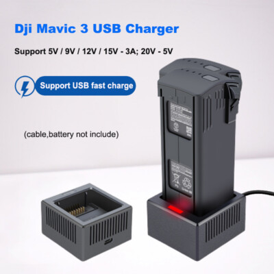 For DJI Mavic 3 /Mavic 3 Classic USB Battery Charger Fast Charger Charging Hub For DJI Mavic 3 /Mavic 3 Classic USB Battery Charger Fast Charger Charging Hub