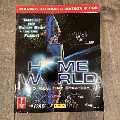 Homeworld: Prima's Official Strategy Guide by Barba, Rick (Paperback) Free Ship