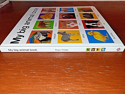 My Big Animal Book (My Big Board Books) by Roger Priddy Board Book