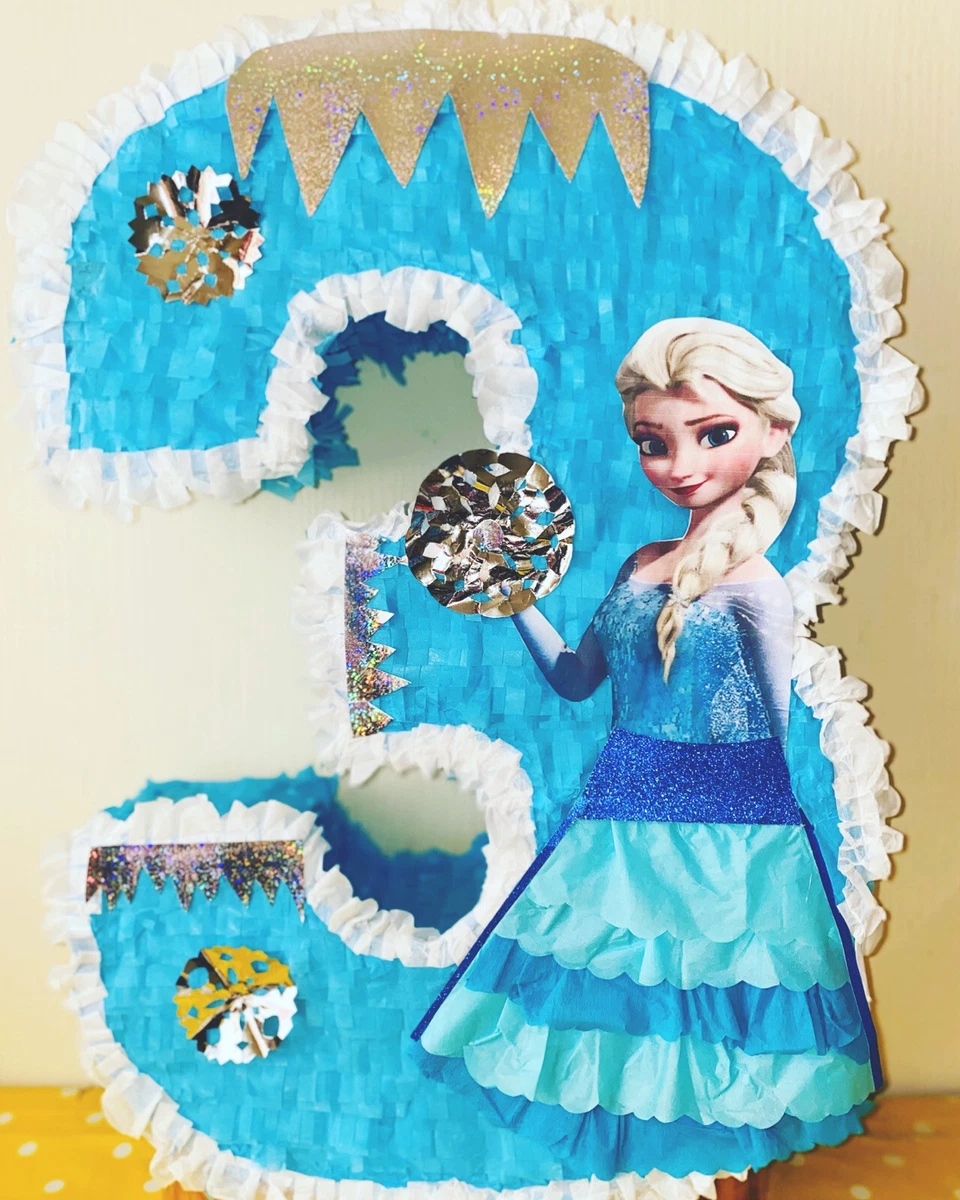 Piñata para fiesta infantil de frozen