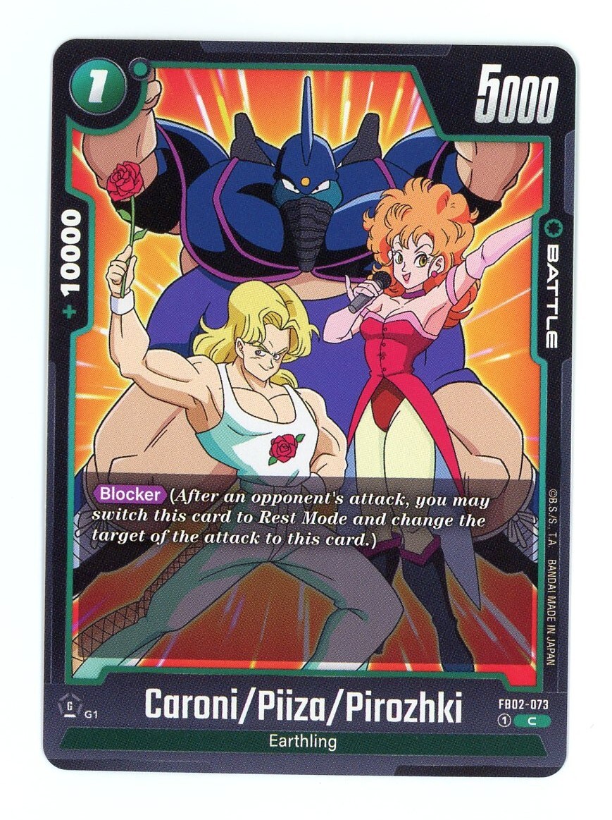 Dragon Ball Super Fusion World Blazing Aura Caroni/Piiza/Pirozhki