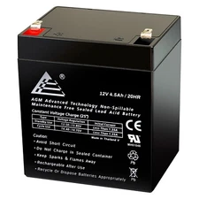 12V 4.5Ah Scooter Battery Replaces 4.5Ah Enduring 6FM4.5, 6 FM 4.5