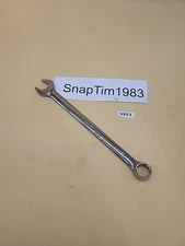 Snap-on  11/16" 12PT Chrome Flank Drive Plus Combination Wrench SOEX22 USA 