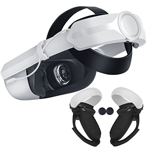 Elite Gurt für Meta Oculus Quest 2 mit Akku 5000m Ah Elite Strap ...