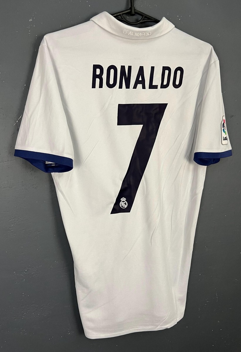 MEN FC REAL MADRID 2016/2017 RONALDO SOCCER FOOTBALL SHIRT JERSEY