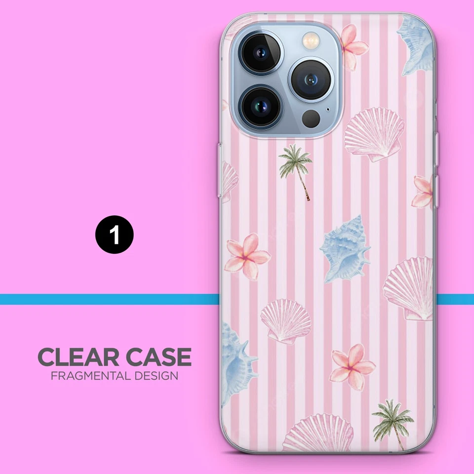 Funda de teléfono rosa de verano para iPhone 16 15 14 13 para Pixel 9 8pro para Samsung s24 Foto 2 de 4