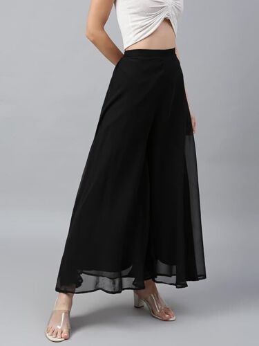 indian georgette Sharara Palazzo Pant Women's Traditional