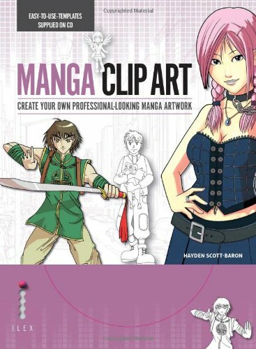 Manga Clip Art: Create Your Own Professional-Looking Manga Artwork, Scott-Baron,