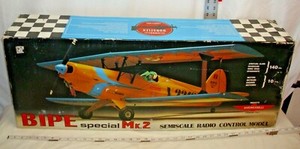 AVIOMODELLI BIPE SPECIAL MK.2 BI-PLANE GIANT RC GAS MODEL NEW IN BOX ITALY