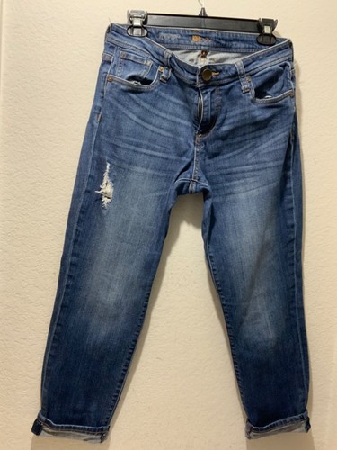 Kut From The Kloth Womens Change Your Change Your World Straight Leg Jeans 8