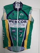 Voler Race Raglan Front Zip Sleeveless Cycling Jersey Men's Size M Made in USA