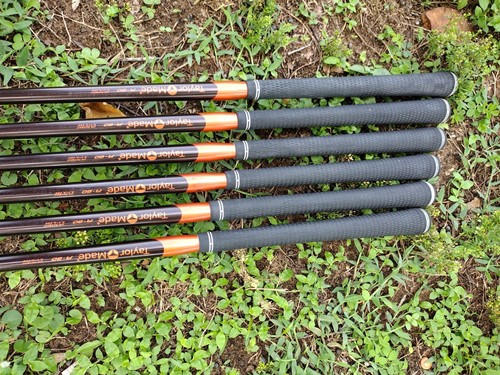 TaylorMade Firesole Iron Set 4-9 Bubble R-80 Flex Graphite Tungsten Nickel Steel - Picture 11 of 17